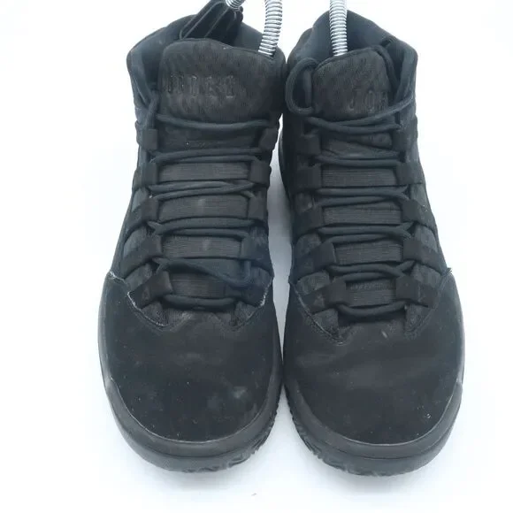 Jordan Max Aura All Black Basketball Sneakers Men's Size 8 - Picture 6 of 14